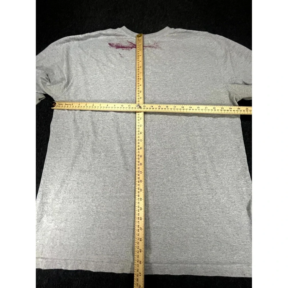 Carhartt Dearborn Loose Fit Long Sleeve Shirt Men XLT Heather Gray Knit Workwear
